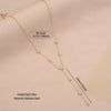 Wholesale Women's Minimalist Star Shape Stainless Steel Electroplated O Word Chain Clavicle Necklace