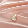 Wholesale Women's Minimalist 925 Sterling Silver Electroplated Cross Necklace