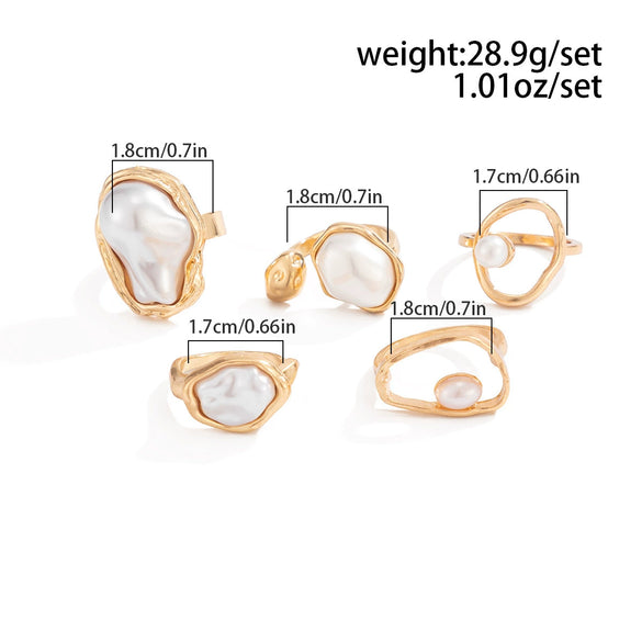 Wholesale Women's Modern Minimalist Geometric Alloy Ring With Hollow Out Cross And Lines Electroplated Design