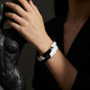 Wholesale Women's Modern Minimalist Geometric Drip Oil Alloy Bracelet Jewelry