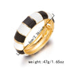 Wholesale Women's Modern Minimalist Geometric Drip Oil Alloy Bracelet Jewelry