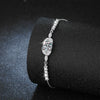 Wholesale Women's Moissanite Bracelet 925 Sterling Silver Geometric Design Jewelry Diy Accessories