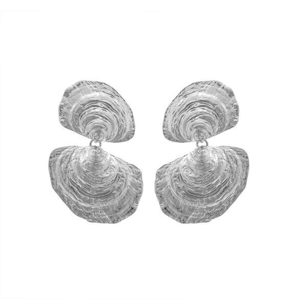 Wholesale Women's Multilayer Geometric Zinc Alloy Earrings With Electroplating Fashion Style