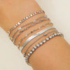 Wholesale Women's Multilayer Retro Alloy Geometric Bracelet With Electroplating