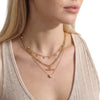 Wholesale Women's Multilayered Gold Necklace With Heartshaped Zircon Pendant Highend Jewelry