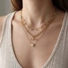 Wholesale Women's Multilayered Gold Necklace With Heartshaped Zircon Pendant Highend Jewelry