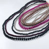 Wholesale Women's Multilayered Handwoven Beaded Necklace Plastic Resin Geometric Style