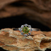 Wholesale Women's Natural Amethyst Citrine Colorful Gemstone Geometric Crystal S925 Sterling Silver Light Luxury Earring Set Jewelry