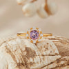Wholesale Women's Natural Amethyst Citrine Colorful Gemstone Geometric Crystal S925 Sterling Silver Light Luxury Earring Set Jewelry