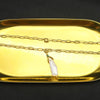 Wholesale Women's Natural Baroque Pearl Necklace With Retro Niche Design Pendant And Geometric Styling High End Sweater Chain