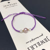 Wholesale Women's Natural Freshwater Pearl Bracelet 18K Gold Handwoven With Perfect Circle Shape