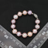 Wholesale Women's Natural Freshwater Pearl Caterpillar Geometric Minimalist Necklace Copper Titanium Steel Handmade Electroplated