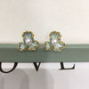 Wholesale Women's Natural Freshwater Pearl Earrings In Flat Round And Bun Round Shapes 18K Goldfilled S925 Sterling Silver