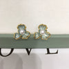 Wholesale Women's Natural Freshwater Pearl Earrings In Flat Round And Bun Round Shapes 18K Goldfilled S925 Sterling Silver