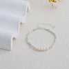 Wholesale Women's Natural Freshwater Pearl Geometric Irregular Inlaid Necklace