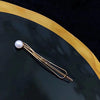Wholesale Women's Natural Freshwater Pearl Hairpin Alloy Set With Pearls Geometric Style
