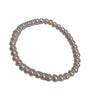 Wholesale Women's Natural Freshwater Pearl Stretch Bracelet With Elastic Cord Nearly Round Shape Simple Style
