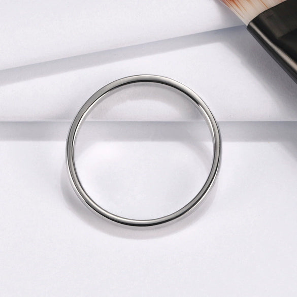 Wholesale Women's Natural Geometric S925 Sterling Silver Ring With Electroplating