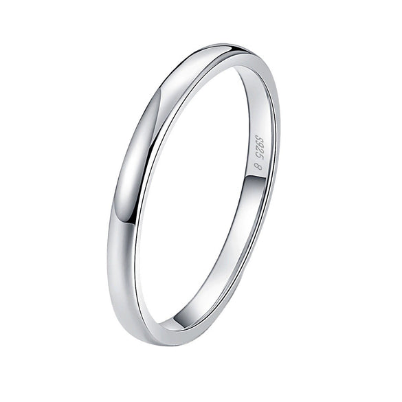 Wholesale Women's Natural Geometric S925 Sterling Silver Ring With Electroplating