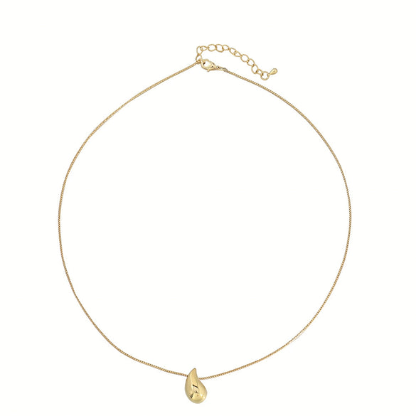 Wholesale Women's Natural Stone Beaded Stainless Steel Zircon Necklace Small Fresh Geometric Handmade Design