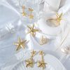 Wholesale Women's Natural Style Stainless Steel Jewelry With Starfish Embossed Design And Electroplating Process