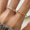 Wholesale Women's Natural Style 925 Sterling Silver Heart Pattern Threaded Knotted Braided Ring