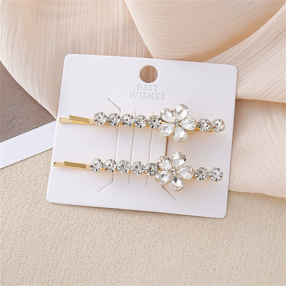 Wholesale Women's Natural Style Zinc Alloy Flower Hairpin Allmatch Retro Clip