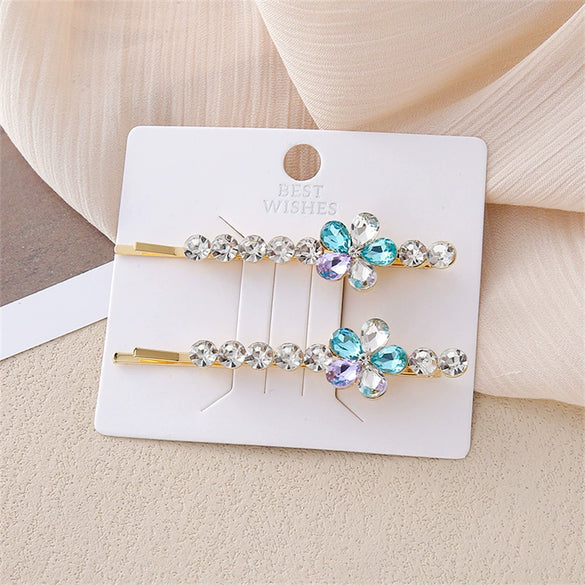 Wholesale Women's Natural Style Zinc Alloy Flower Hairpin Allmatch Retro Clip