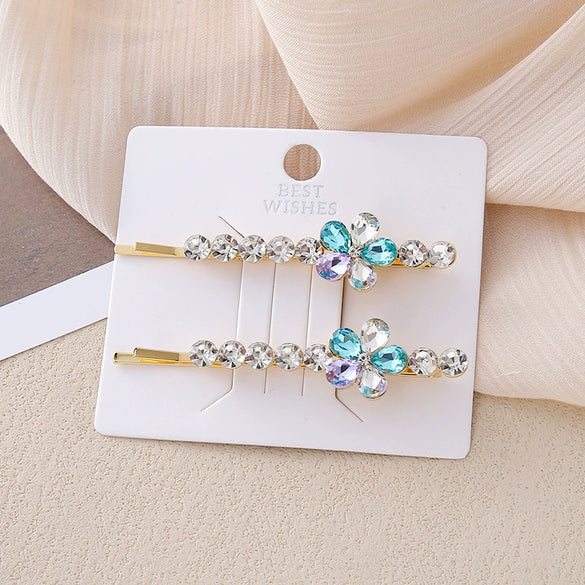 Wholesale Women's Natural Style Zinc Alloy Flower Hairpin Allmatch Retro Clip