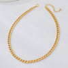 Wholesale Women's Necklace Zinc Alloy Electroplated Flowers Shape Regular Chain Sweet And Cool Style Jewelry
