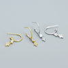 Wholesale Women's Niche Creative Earrings S925 Silver Geometric Tassel Design With Electroplating