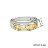 Wholesale Women's Niche Geometric Heart Crown Copper Ring With Electroplating Jewelry