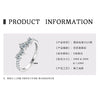 Wholesale Women's Niche Geometric Moissanite Ring S925 Sterling Silver Electroplated