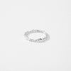 Wholesale Women's Niche S925 Sterling Silver Irregular Broken Ring With Electroplating