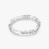 Wholesale Women's Niche S925 Sterling Silver Irregular Broken Ring With Electroplating