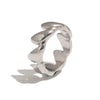 Wholesale Women's Niche Style Geometric Stainless Steel 18K Gold Vacuum Plated Ring