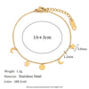 Wholesale Women's Niche Style Geometric Star And Moon Shape Stainless Steel 18K Gold Vacuum Plated Earrings And Fourpointed Star Ring