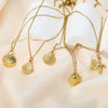 Wholesale Women's Niche Titanium Steel Electroplated Necklace With Shell And Starfish Marine Design