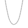 Wholesale Women's Nonfading Waterproof Vacuumplated Geometric Stainless Steel Calendering Chain Necklace