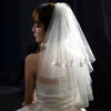 Wholesale Women's Nylon Bridal Veil Double Layer Ironed With Hair Comb