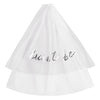 Wholesale Women's Nylon Bridal Veil Double Layer Ironed With Hair Comb