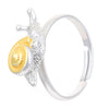 Wholesale Women's Ocean Vacation Style Exaggerated Starfish Earrings In Alloy With Electroplating