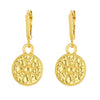 Wholesale Women's Opal Sun Earrings Alloy Geometric Electroplated