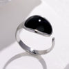 Wholesale Women's Open Finger Ring Titanium Steel And Stainless Steel Geometric Style Electroplated Jewelry