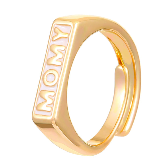 Wholesale Women's Open Ring In Ins Style With Sunflower And Heart Shape Pattern Made Of Copper With Electroplating Treatment