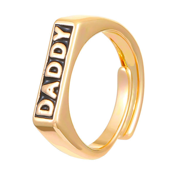 Wholesale Women's Open Ring In Ins Style With Sunflower And Heart Shape Pattern Made Of Copper With Electroplating Treatment