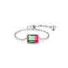 Wholesale Women's Open Ring Jewelry In Geometric Style Made Of 925 Sterling Silver With Seiko Design