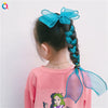 Wholesale Women's Organza Handmade Duckbill Hair Clip Bow Ribbon Style Hair Accessories