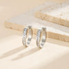 Wholesale Women's Original Design Geometric Stainless Steel Gold Plated Earrings And Ear Clips