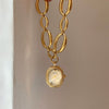 Wholesale Women's Oval Geometric Irregular Gold Stainless Steel Quartz Bracelet Watch